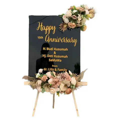 Papan Bunga Akrilik Bakunase Dua